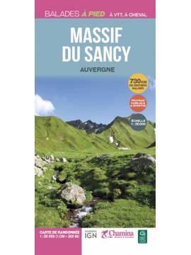 MASSIF DU SANCY  LA CARTE